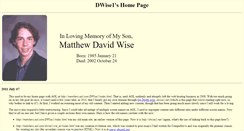 Desktop Screenshot of dwise1.net