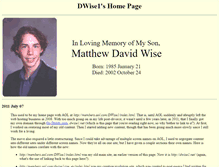 Tablet Screenshot of dwise1.net